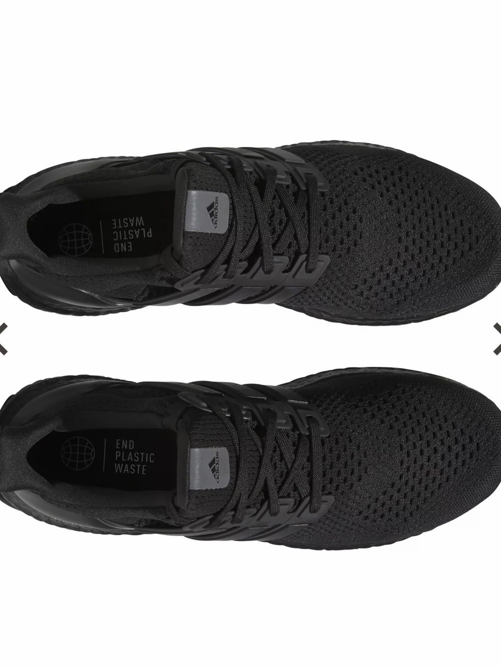 adidas Black Ultraboost Running Shoe - Picture 2 of 5